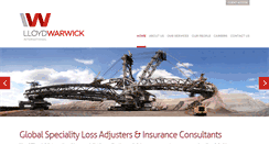 Desktop Screenshot of lloydwarwick.com